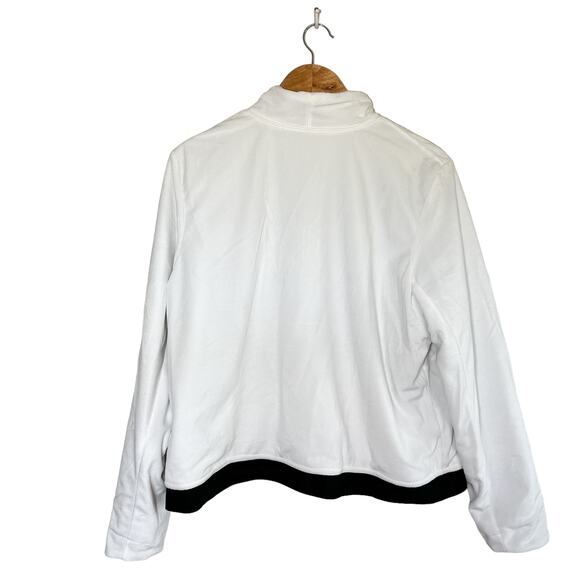 The North Face NEW Shelbe Raschel Reversible Pullover Jacket in Grey White XL - Picture 5 of 12